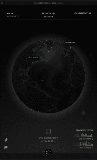 dekstop application screenshot